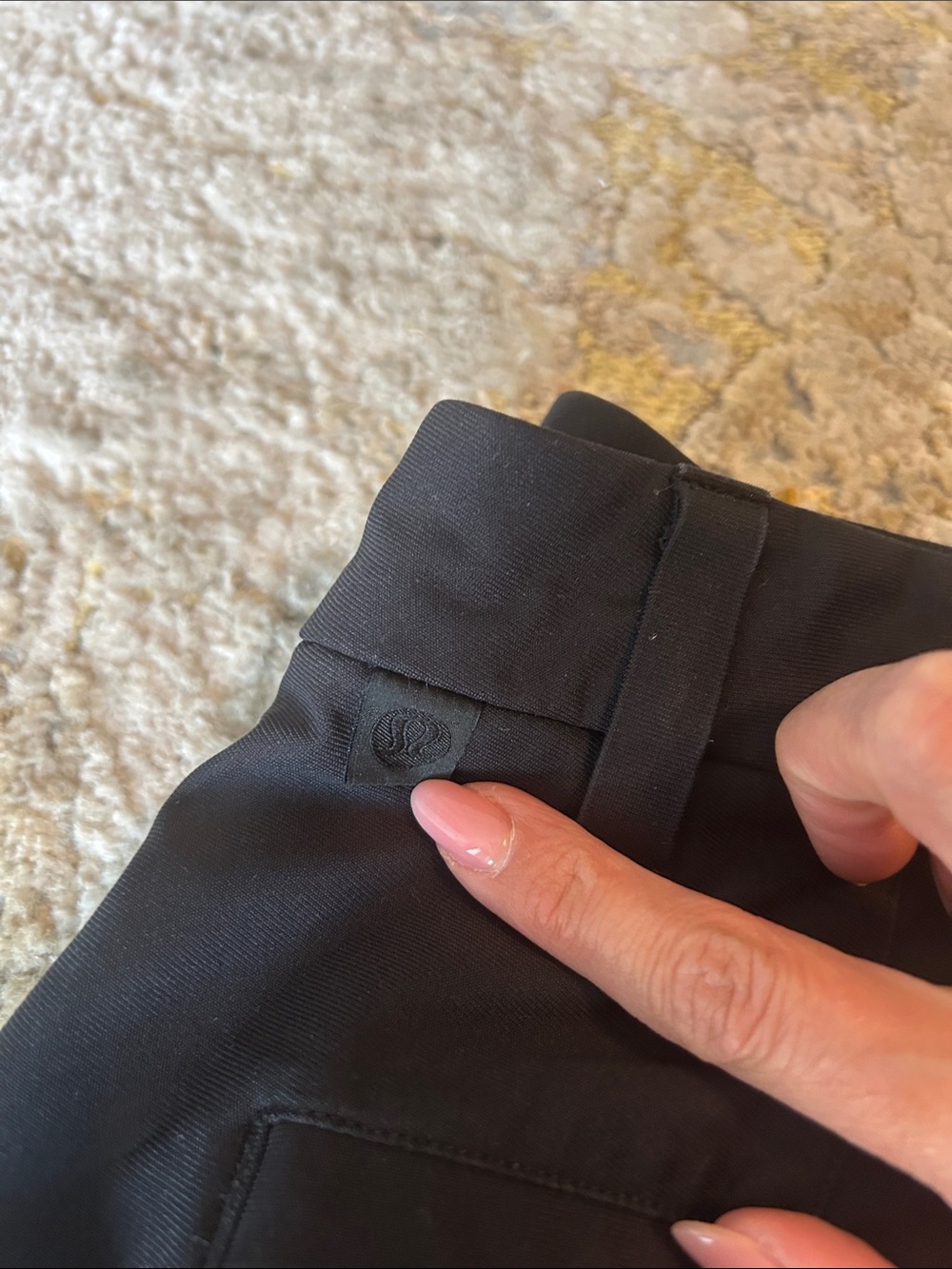 lululemon athletica Black Men's Stretch Chino Pants - Picture 2 of 3